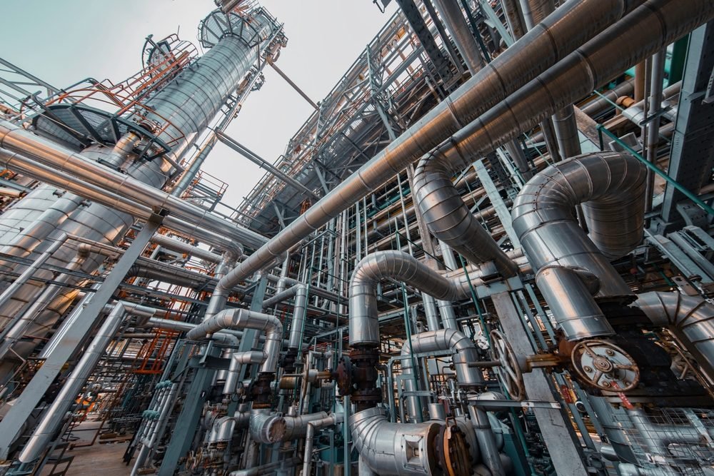 Site industriel de production